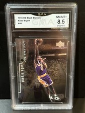 1998 UD BLACK DIAMOND KOBE BRYANT #46 Graded GMA 8.5 NM-MT+ 🔥