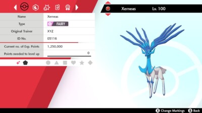  2016 Shiny XYZ Xerneas Event Untouched | Pokemon Sword & Shield 