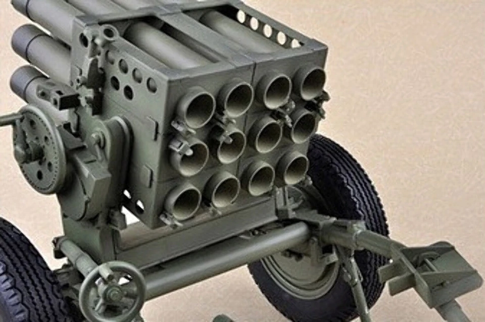 Merit Model ROCKET LAUNCHER TYPE 63 107mm Modellino lanciarazzi militare 1/6 - Immagine 3 di 3