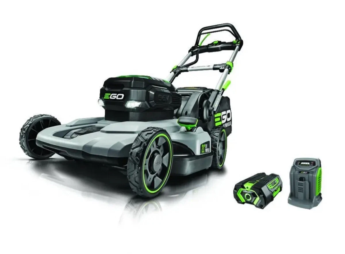 EGO Power LM2102SP 21 in. 56V Self Propelled Lawn Mower Kit w Batt Charger