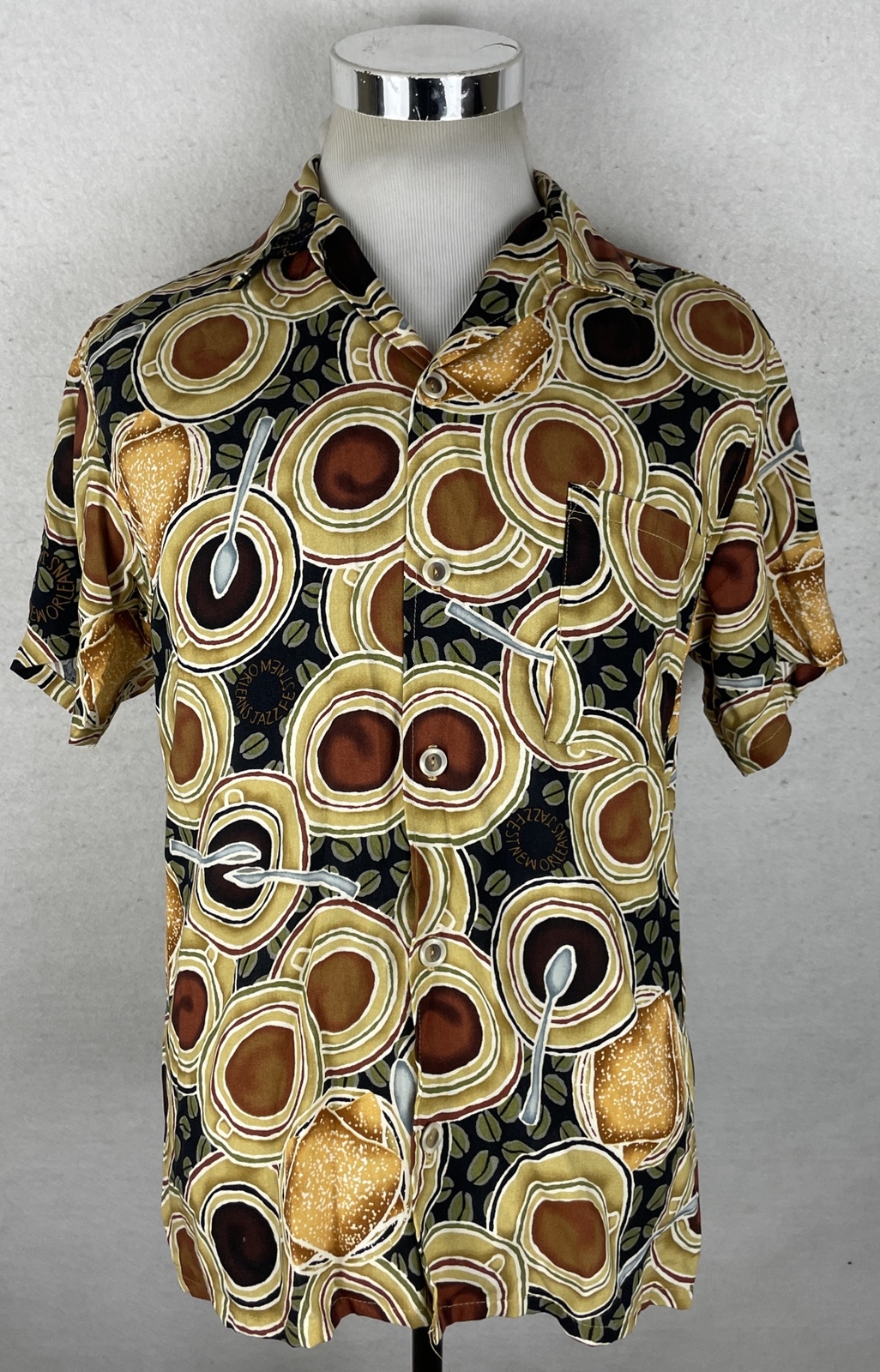 Bayou Wear Jazz Fest Umbrellas New Orleans Hawaiian COFFEE BEANS 2000