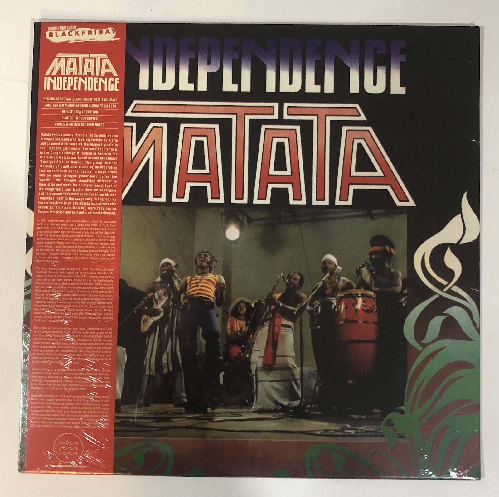 Mata: Independence 2021 Black Friday RSD Limited Edition Vinyl