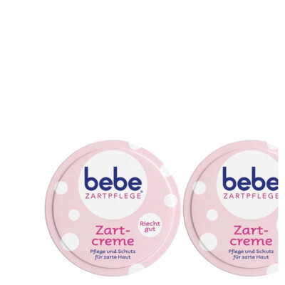 3tlg | 2x150ml bebe Classic zartweiche Zartcreme Pflegecreme Creme + Beauty-Band