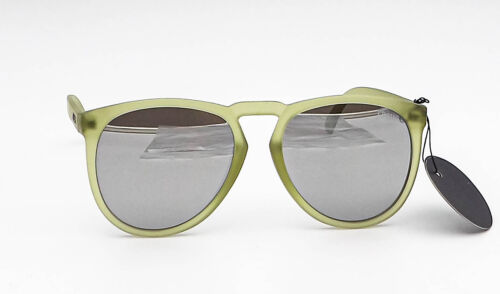 Quay Phd Olive/Silver Round Sunglasses 58-12-142 Soldout - Afbeelding 1 van 8