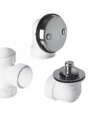 Mountain Plumbing HTRLT/BRN TUB DRAIN LIFT/TURN BATH WASTE/OVERFLOW Trim Kit BN