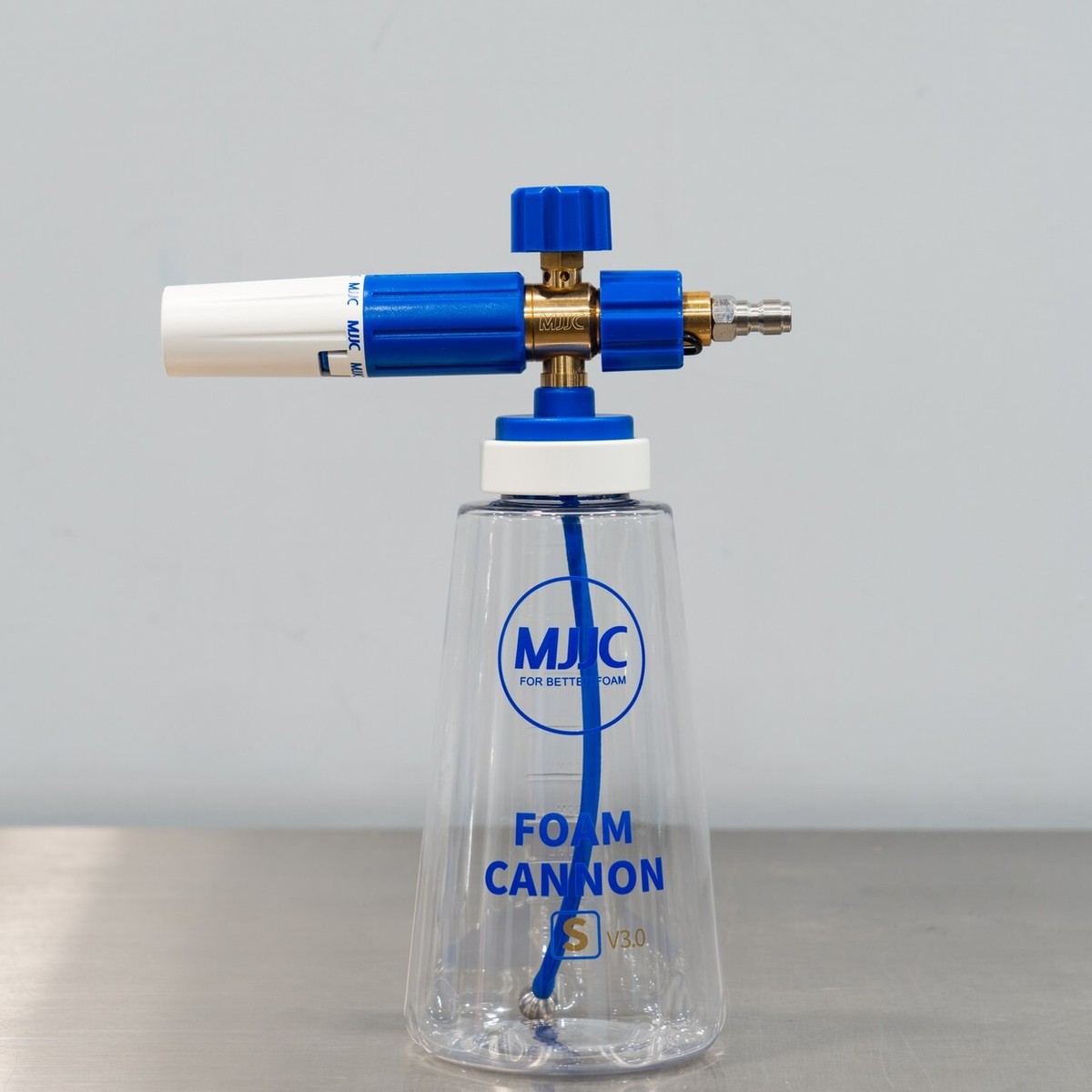 MJJC Foam Cannon S V3.0 Kit | With Wide Mouth Bottle and 1/4