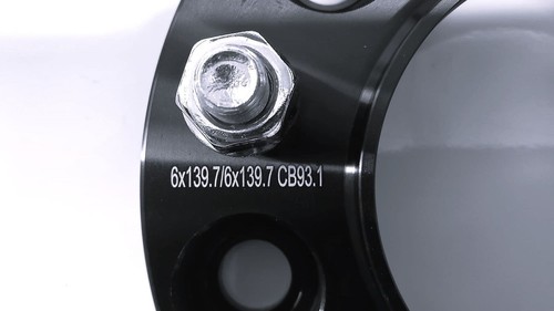 4 x Wheel Spacers 50mm Spacer Kit 6x139.7 93.1 +Nuts For Ford Ranger All Models - Picture 3 of 3