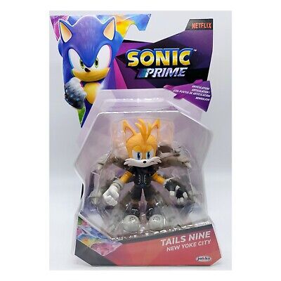 Jakks Pacific Sonic Prime Tails Nine New Yoke City 5-in Articulated Figure