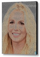 Britney Jean Spears Baby One More Time Lyrics Rare Mosaic Framed Limited Edition