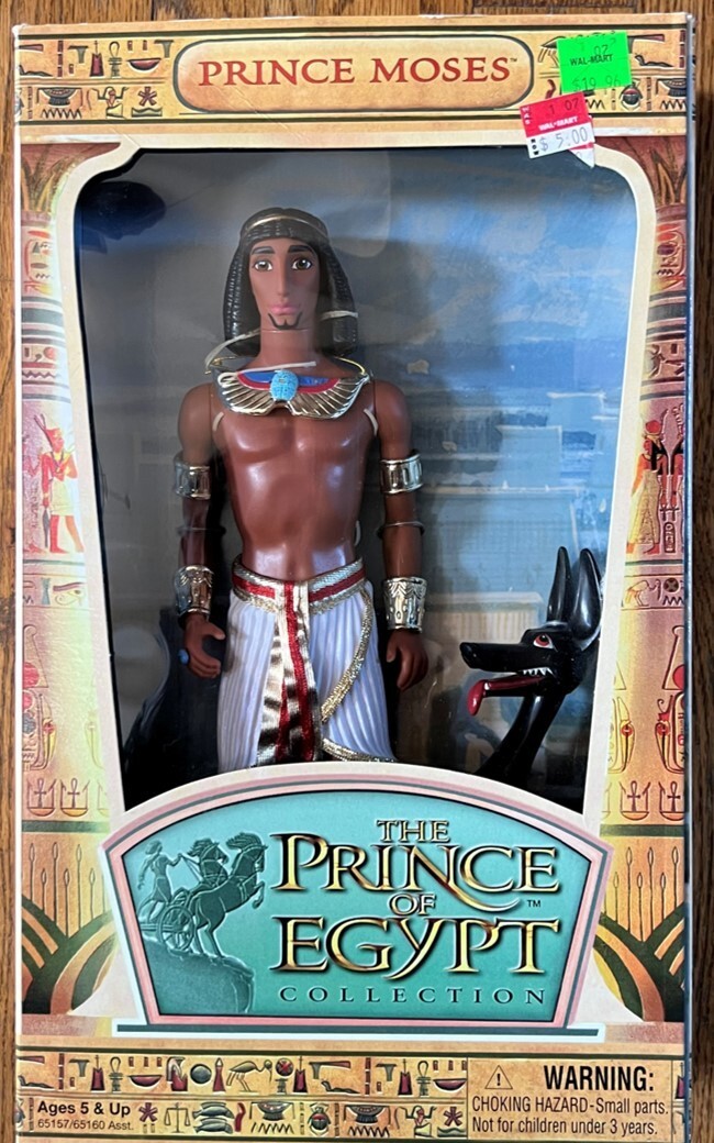 NIB PRINCE OF EGYPT COMPLETE COLLECTION Prince Moses/Queen