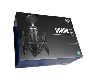 Blue Blackout Spark SL XLR-Kondensatormikrofon für professionelle Aufnahmen, Str