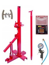 Démonte Pneu manuel Auto + 1 Kit réparation pneu + Manomètre + 2 Protèges Jante
