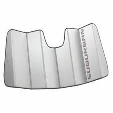 2021-2023 Chevrolet Suburban Windshield Sunshade Pkg 84446397 Silver w/ Script 