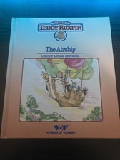 TEDDY RUXPIN BOOK THE AIRSHIP WORLDS OF WONDER - BOOK ONLY