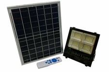 FARO LED SOLARE 200W 300W 400W 600W 800W CREPUSCOLARE CAMBIA 3 COLORI LUCE IP65