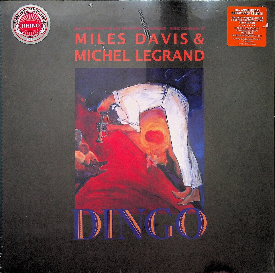 Miles Davis & Michel Legrand- DINGO Soundtrack LP (NEW** Coloured Vinyl 2022) - Image 2 of 3