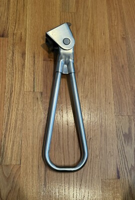 Vintage NYC MTA Transit Authority Subway Stainless Steel Strap Hold Hanger