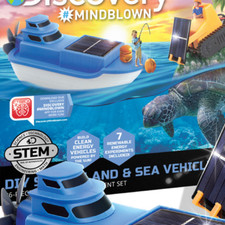 Discovery Mindblown Kids DIY Solar Land and Sea Rover Gift Boy Learning Toy Fun