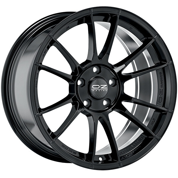 ALLOY WHEEL OZ RACING ULTRALEGGERA HLT FOR SEAT LEON 8X19 5X112 GLOSS BLACK ITJ