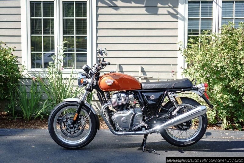 2020 Royal Enfield Interceptor 650 Twin 2020 Royal Enfield Interceptor 650 Twin in Orange Crush