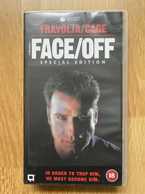 Face/Off - Nicolas Cage (PAL VHS/SUR, 1998) Very Good Condition