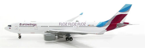 JC Wings Eurowings para Airbus A330-200 D-AXGA Edición Limitada 1:400 Preconstruido - Imagen 2 de 7