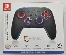 NEW Open Box - PowerA Enhanced Wireless Controller for Nintendo Switch Lumectra