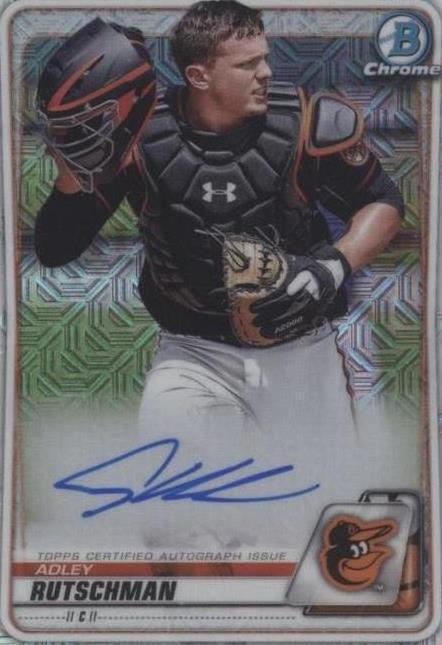 2020 Bowman Chrome - Mega Box Chrome Mojo Autographs Adley