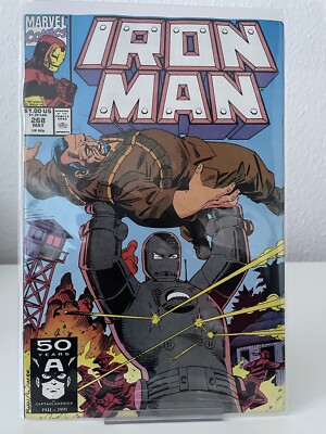 Iron Man #268 Marvel US Comic Heft Top Zustand bagged and Boarded