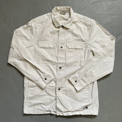 The North Face Cotton Ripstop Chore Style Shirt-Jacket Camp Work XL