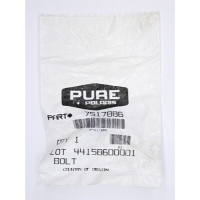 Polaris Bolt Part Number - 7517886 | eBay