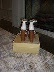 NIB MICHAEL KORS WHITE FLORA PLATFORM SANDALS HEELS SHOES 7.5M — photo 4