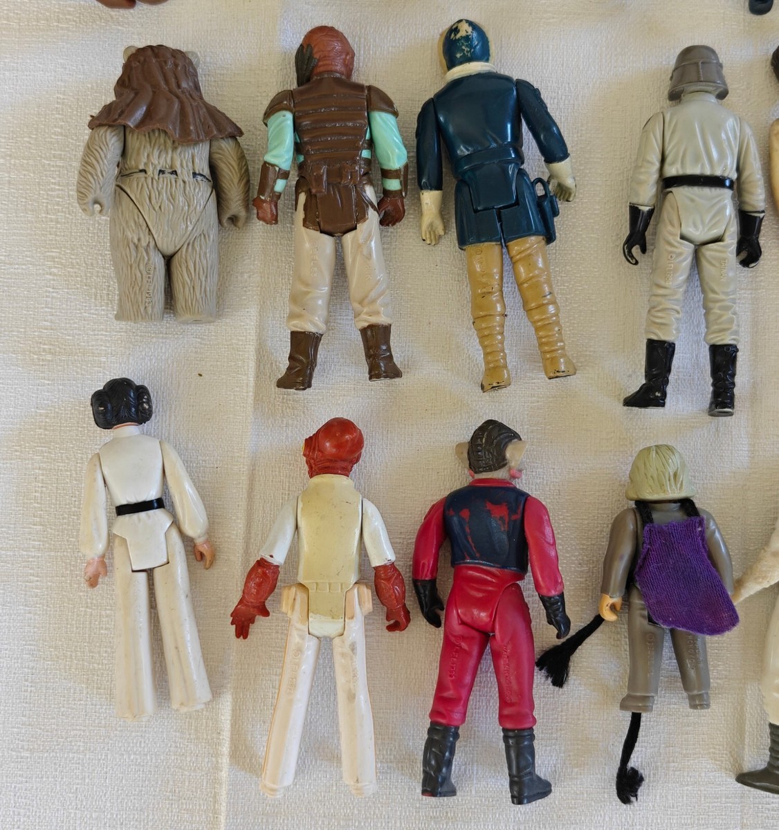 Lot Of 24 1977-1984 Vintage Kenner Star Wars Original Action