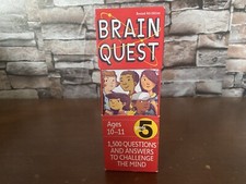 Brain Quest Grade 5 Mind Challenge Great Preowned Condition