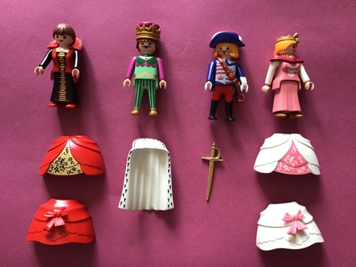 Personnage PLAYMOBIL Reine Africaine Princesse Fée - Thème Château, Occasion Bon État