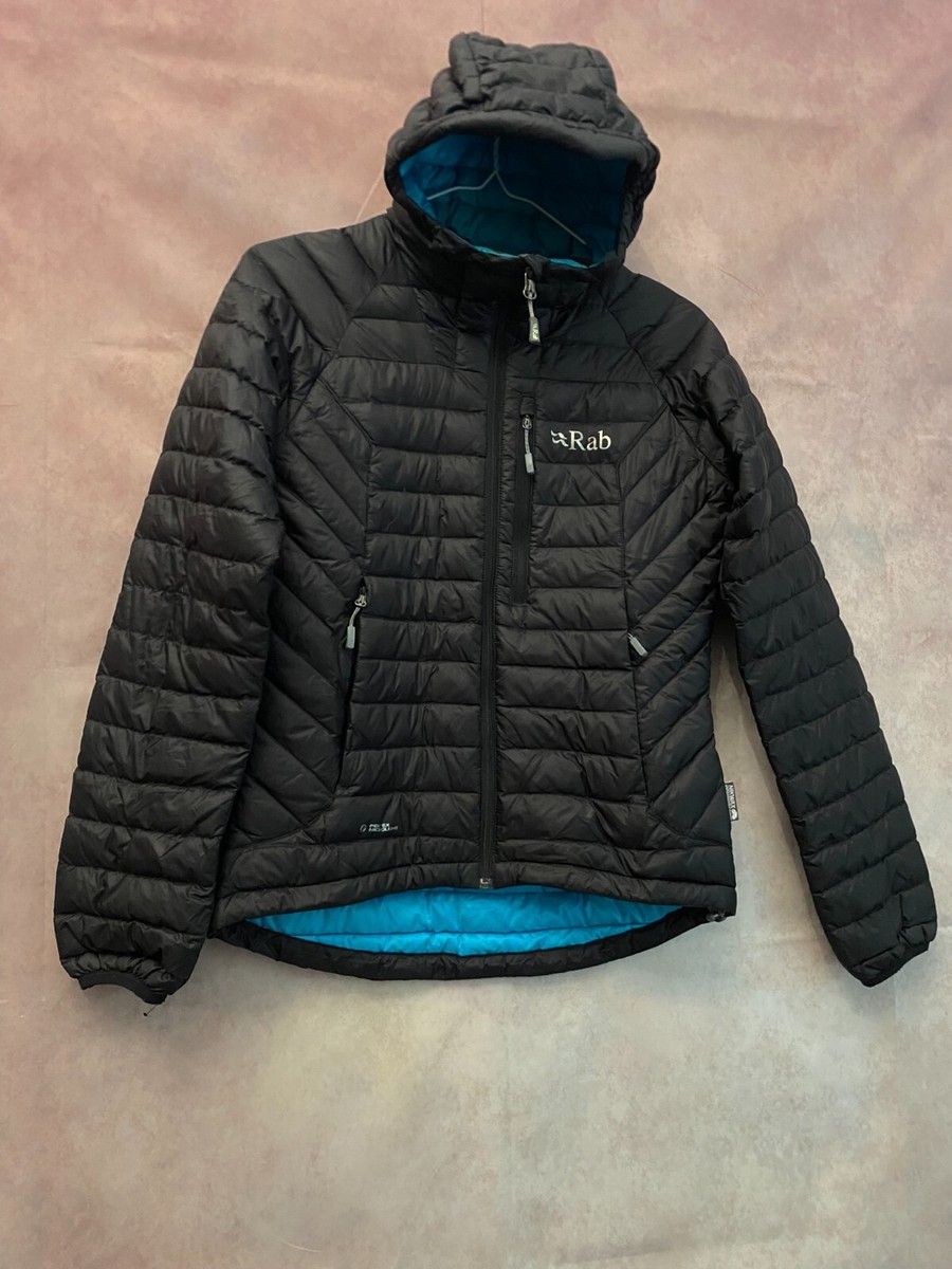 Rab Women's Microlight Alpine Down Jacket Black Size XS | eBay