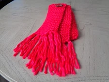 JOE BOXER  1 Winter Neck Scarf Mellon Color Aprox  60" L  plus Fringe Aprox 6"W