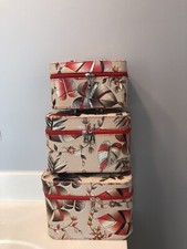 3 Piece Makeup Case Set