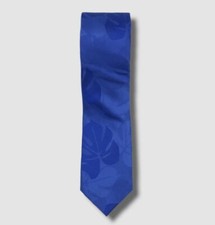  65 Tommy Hilfiger Men's Blue Floral Patterned Silk Neck Tie 60 x 2.75