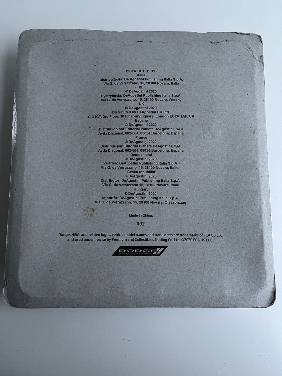 DeAgostini Fast Furious Dodge Charger R/T Modellbau Teil NEU