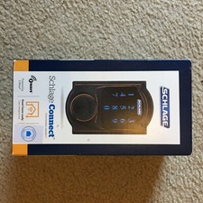 Schlage Touch Aged Bronze touchscreen deadbolt lock