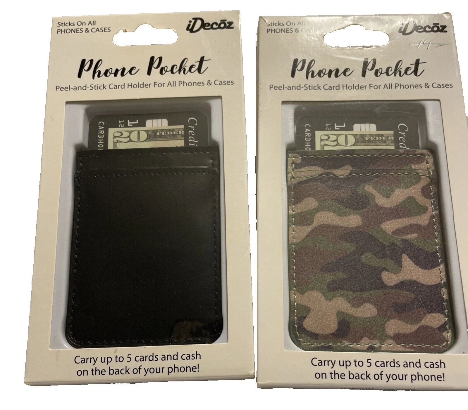 Plain Cell Phone Wallet Cases for Panasonic