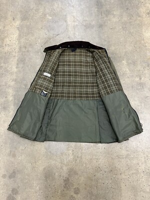 Vintage 90's Made In England Paul Stuart Waxed Cotton