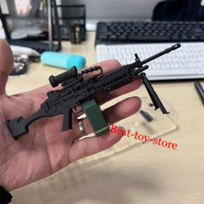Arma miniatura MK48 1/6 equipo moderno modelo de pistola para figura de acción de 12""