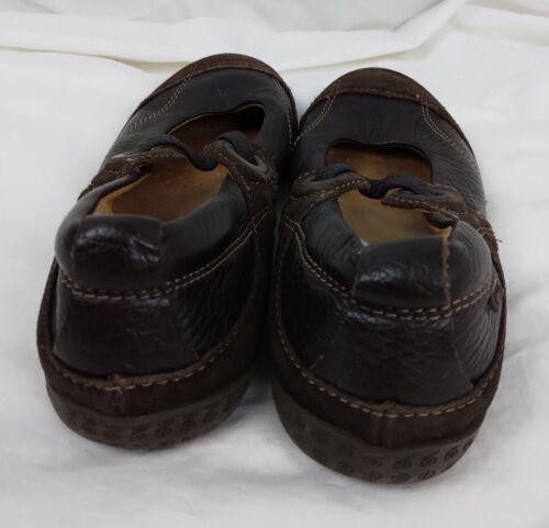 Primigi Girls Size 32 US 13.5 Brown Leather Mary Jane Shoe - Picture 4 of 6