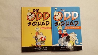Two The Odd Squad Michael Fry Hardbacks--NEW