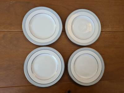 4 elegante Royal Doulton ETUDE Beilagenteller 17 cm sehr guter Zustand. 