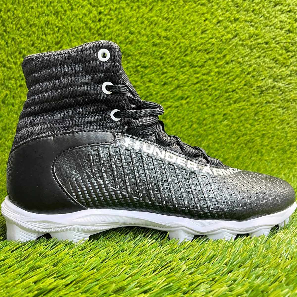 Under Armour Men\'s Lace Up Football Sports Cleats Shoes Size 9 Black Amazon.com | Under Armour Men main image 4