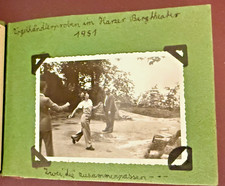 1951 Thale Harz Bergtheater,Album Fotos ehemaliger Statistin bei Probe usw. DDR