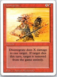 Disintegrate (142/306) Revised Edition